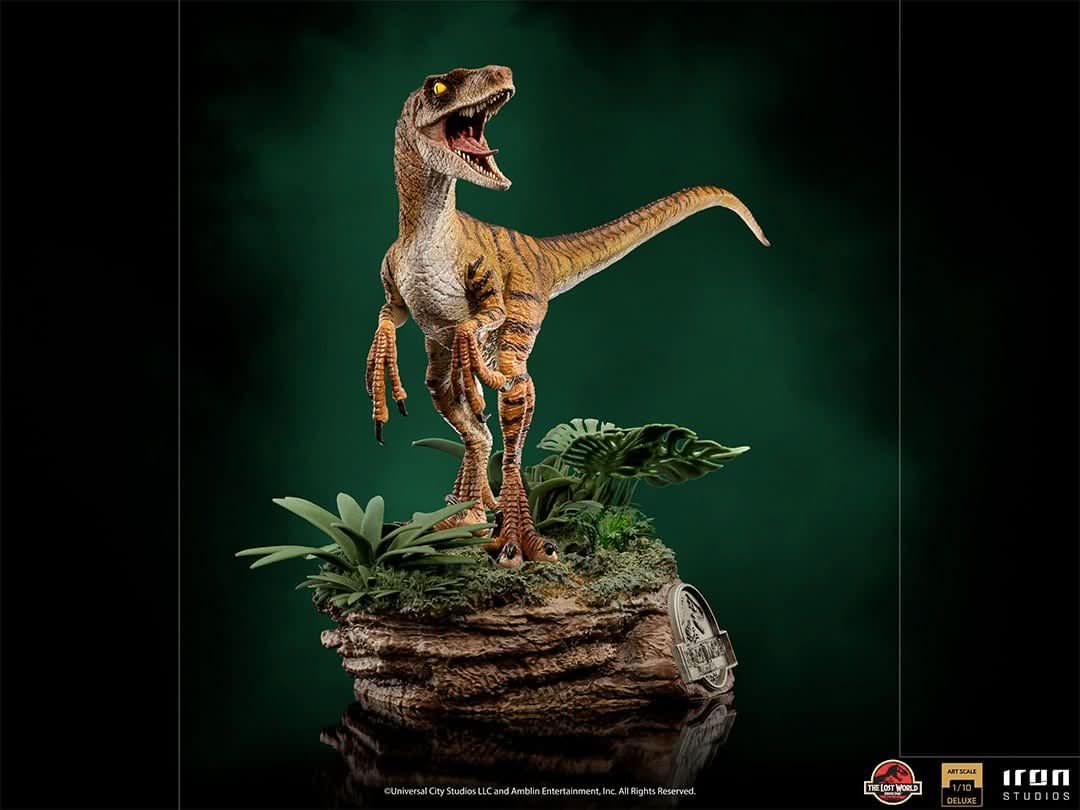 Statue Velociraptor Deluxe - Vergessene Welt: Jurassic Park - Art Scale 1/10