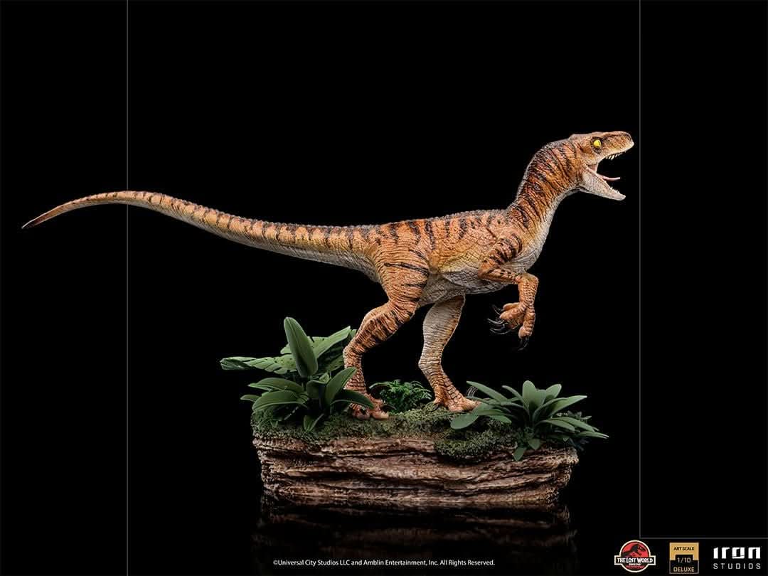 Statue Velociraptor Deluxe - Vergessene Welt: Jurassic Park - Art Scale 1/10