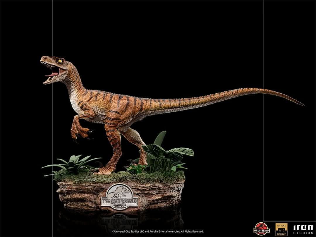 Statue Velociraptor Deluxe - Vergessene Welt: Jurassic Park - Art Scale 1/10