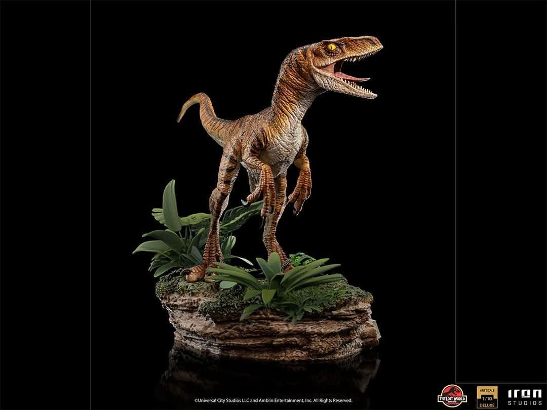 Statue Velociraptor Deluxe - Vergessene Welt: Jurassic Park - Art Scale 1/10
