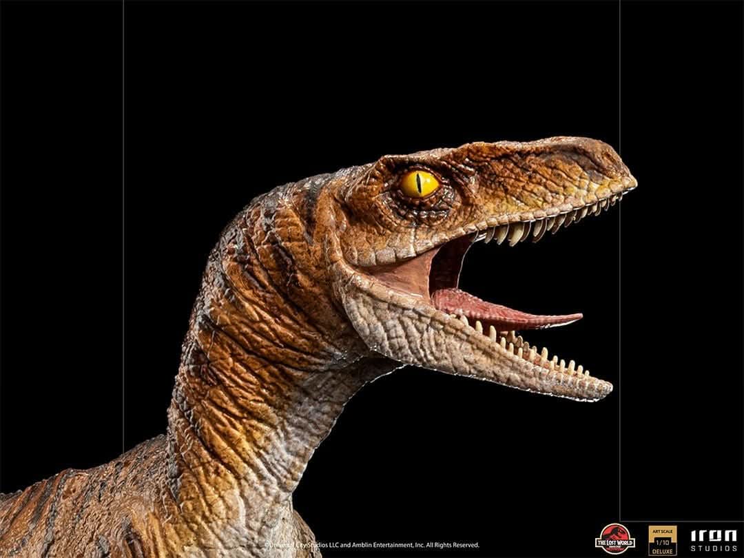 Statue Velociraptor Deluxe - Vergessene Welt: Jurassic Park - Art Scale 1/10
