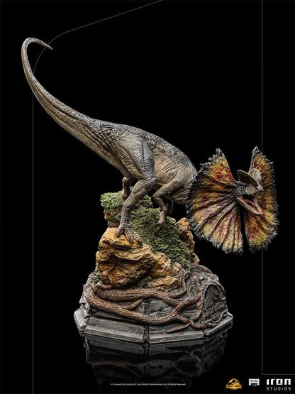 Dilophosaurus Statue - Jurassic World - Art Scale 1/10