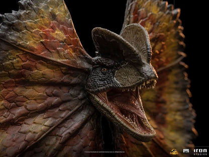 Dilophosaurus Statue - Jurassic World - Art Scale 1/10