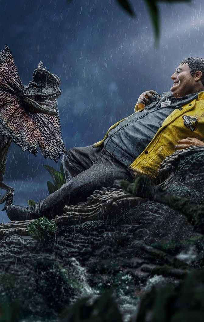 Dennis Nedry Statue – Jurassic Park – Art Scale 1/10 – Jurassic World