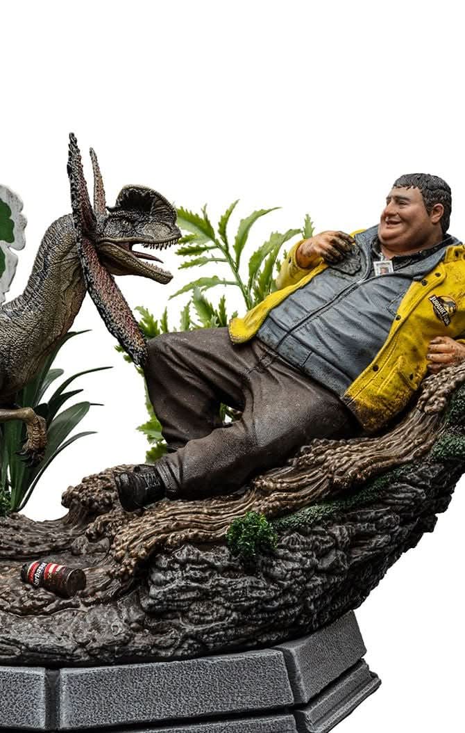 Dennis Nedry Statue – Jurassic Park – Art Scale 1/10 – Jurassic World