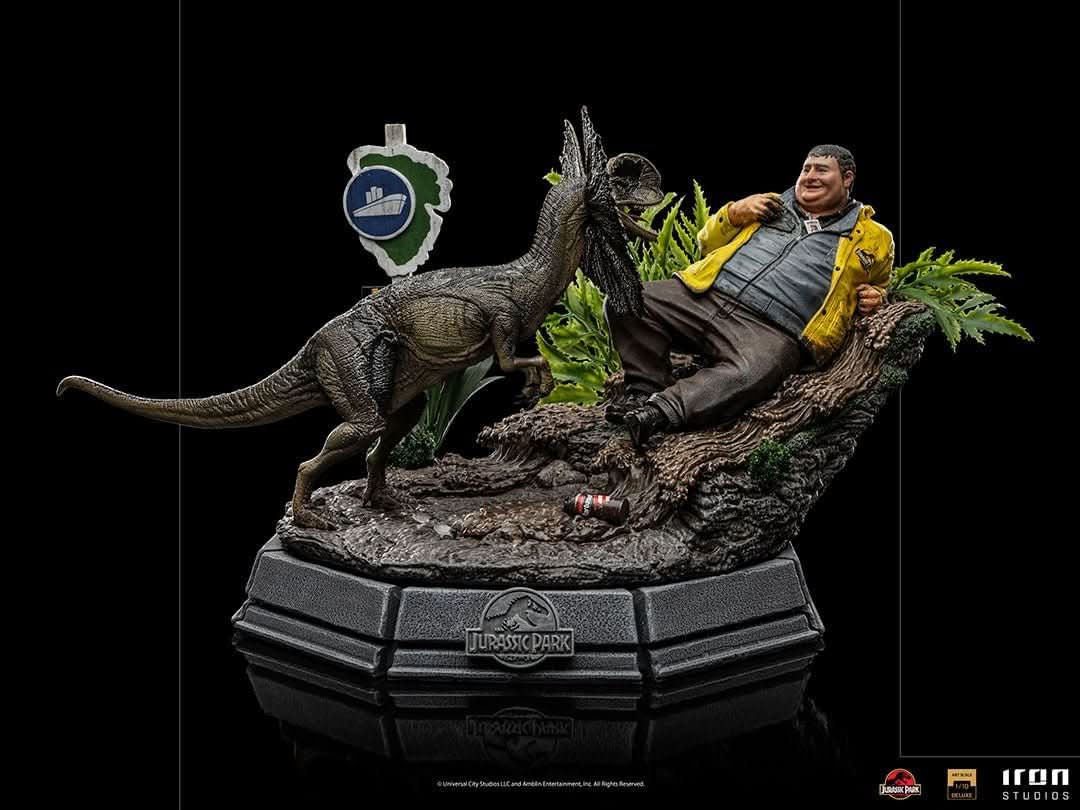 Dennis Nedry Statue – Jurassic Park – Art Scale 1/10 – Jurassic World