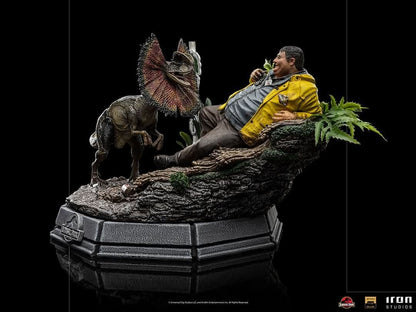 Dennis Nedry Statue – Jurassic Park – Art Scale 1/10 – Jurassic World