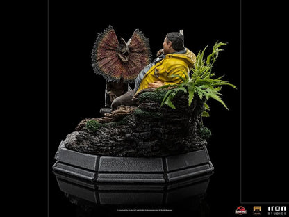 Dennis Nedry Statue – Jurassic Park – Art Scale 1/10 – Jurassic World