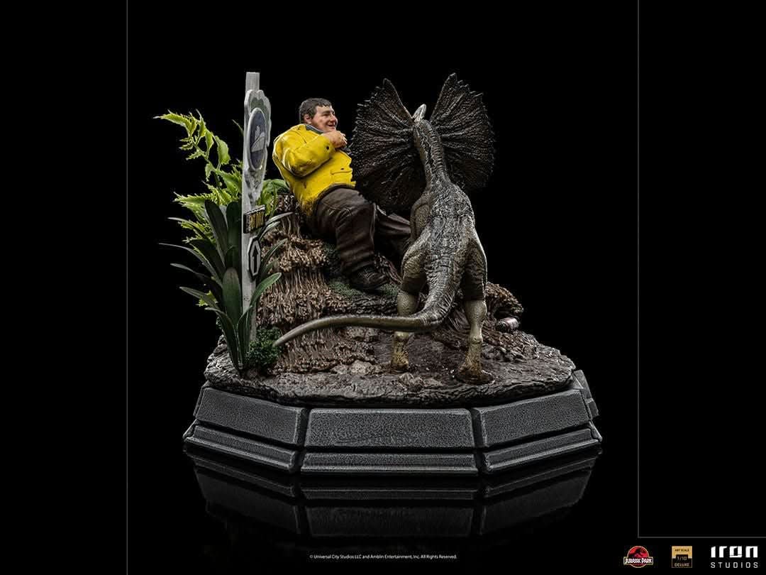 Dennis Nedry Statue – Jurassic Park – Art Scale 1/10 – Jurassic World