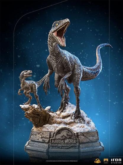 Statue Blue and Beta Deluxe - Jurassic World: Ein neues Zeitalter - Art Scale 1/10