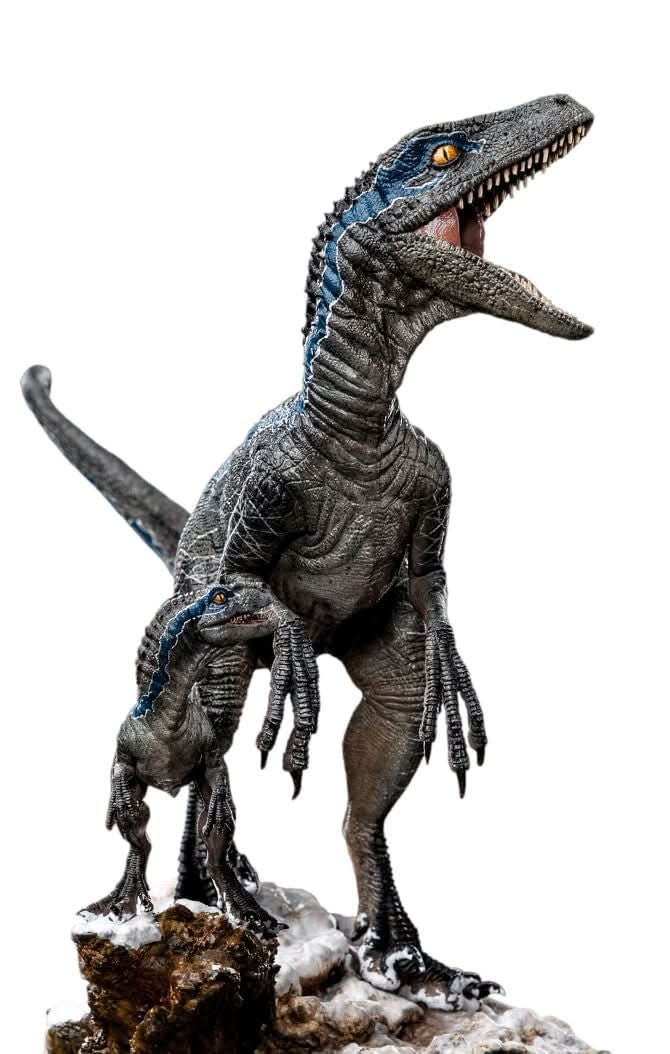 Statue Blue and Beta Deluxe - Jurassic World: Ein neues Zeitalter - Art Scale 1/10