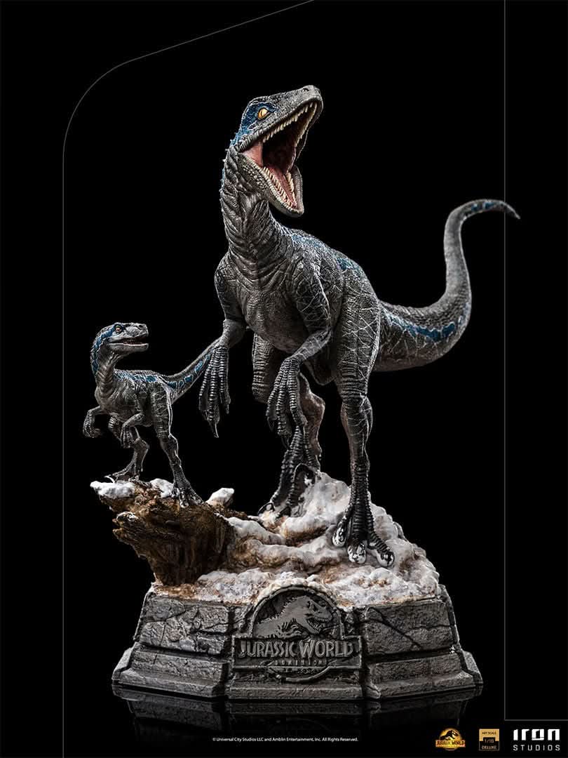 Statue Blue and Beta Deluxe - Jurassic World: Ein neues Zeitalter - Art Scale 1/10