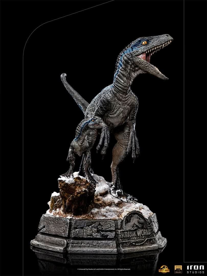Statue Blue and Beta Deluxe - Jurassic World: Ein neues Zeitalter - Art Scale 1/10