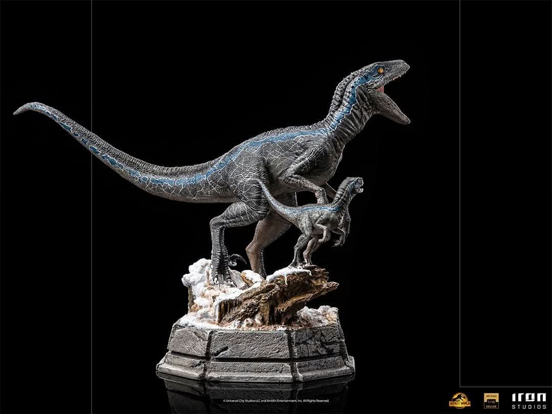 Statue Blue and Beta Deluxe - Jurassic World: Ein neues Zeitalter - Art Scale 1/10
