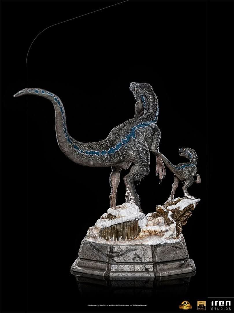Statue Blue and Beta Deluxe - Jurassic World: Ein neues Zeitalter - Art Scale 1/10