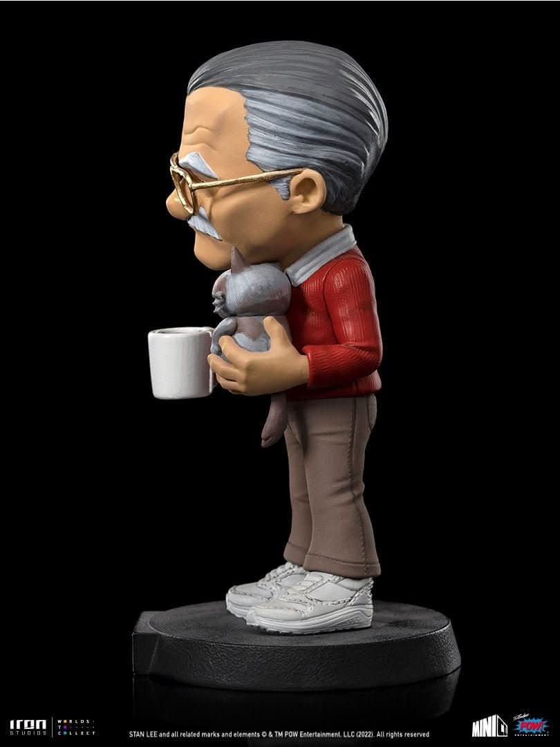 Figurine Stan Lee with Grumpy Cat - Pow - Mini Co. - Spider-Man