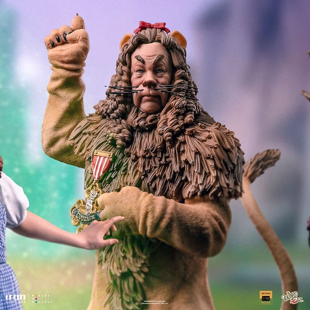 Statue Cowardly Lion Deluxe - The Wizard of Oz - Art Scale 1/10