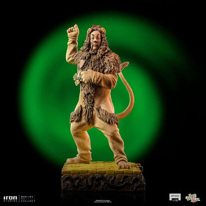 Statue Feiger Löwe - Der Zauberer von Oz - Art Scale 1/10