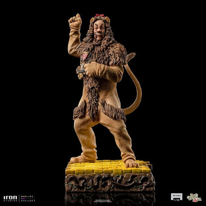 Statue Feiger Löwe - Der Zauberer von Oz - Art Scale 1/10