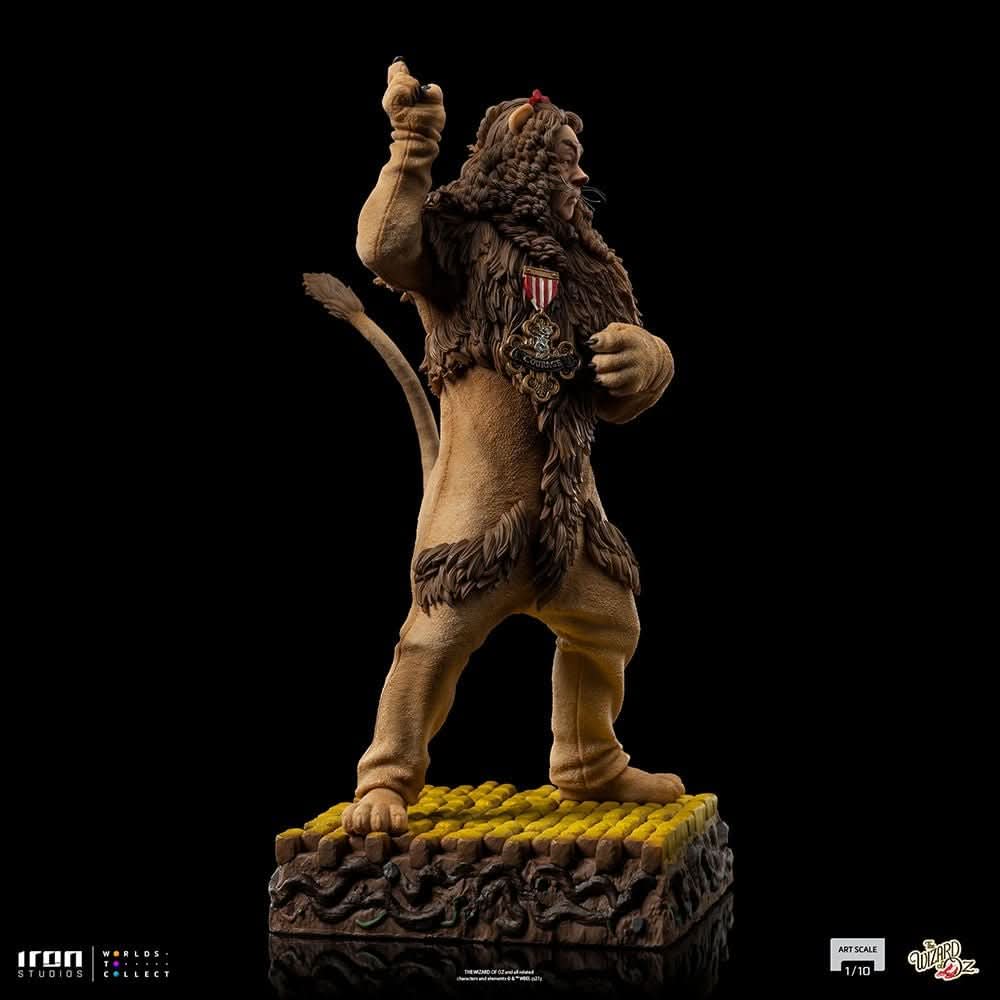 Statue Feiger Löwe - Der Zauberer von Oz - Art Scale 1/10