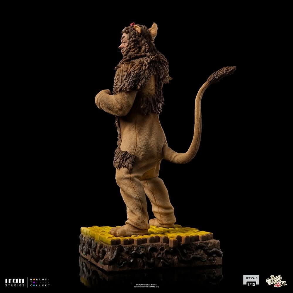 Statue Feiger Löwe - Der Zauberer von Oz - Art Scale 1/10