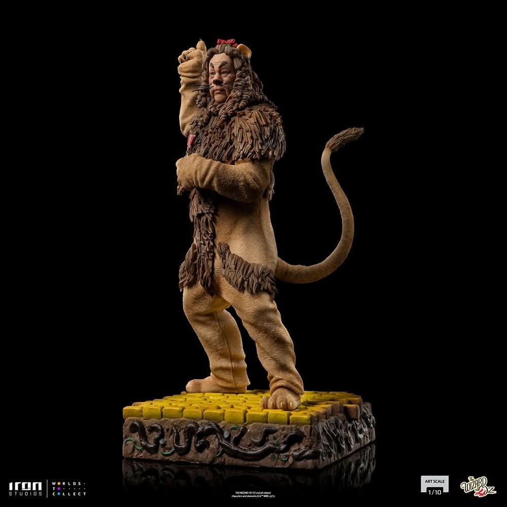 Statue Feiger Löwe - Der Zauberer von Oz - Art Scale 1/10