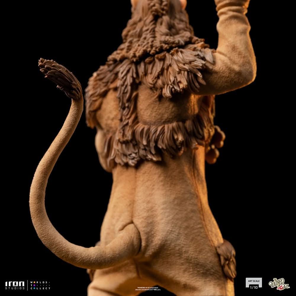 Statue Feiger Löwe - Der Zauberer von Oz - Art Scale 1/10