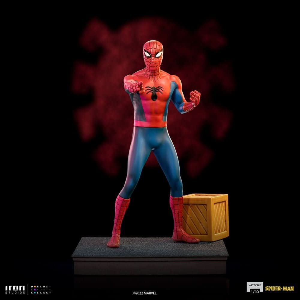 Statue Spider-Man 60er – Spider-Man Animated Series – Art Scale 1/10 – Marvel Comics