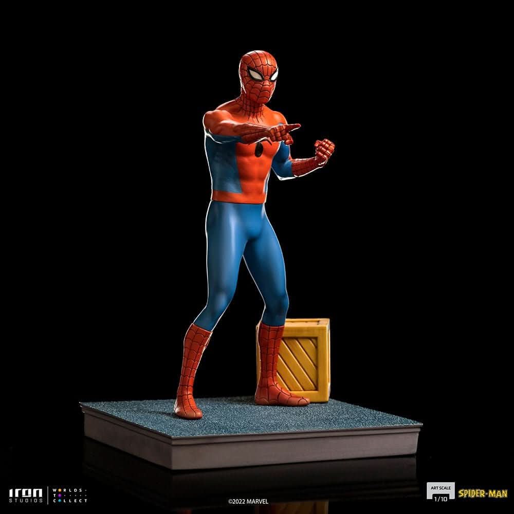 Statue Spider-Man 60er – Spider-Man Animated Series – Art Scale 1/10 – Marvel Comics