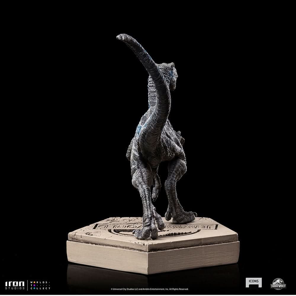 Statue Velociraptor Blue A - Jurassic World - Icons