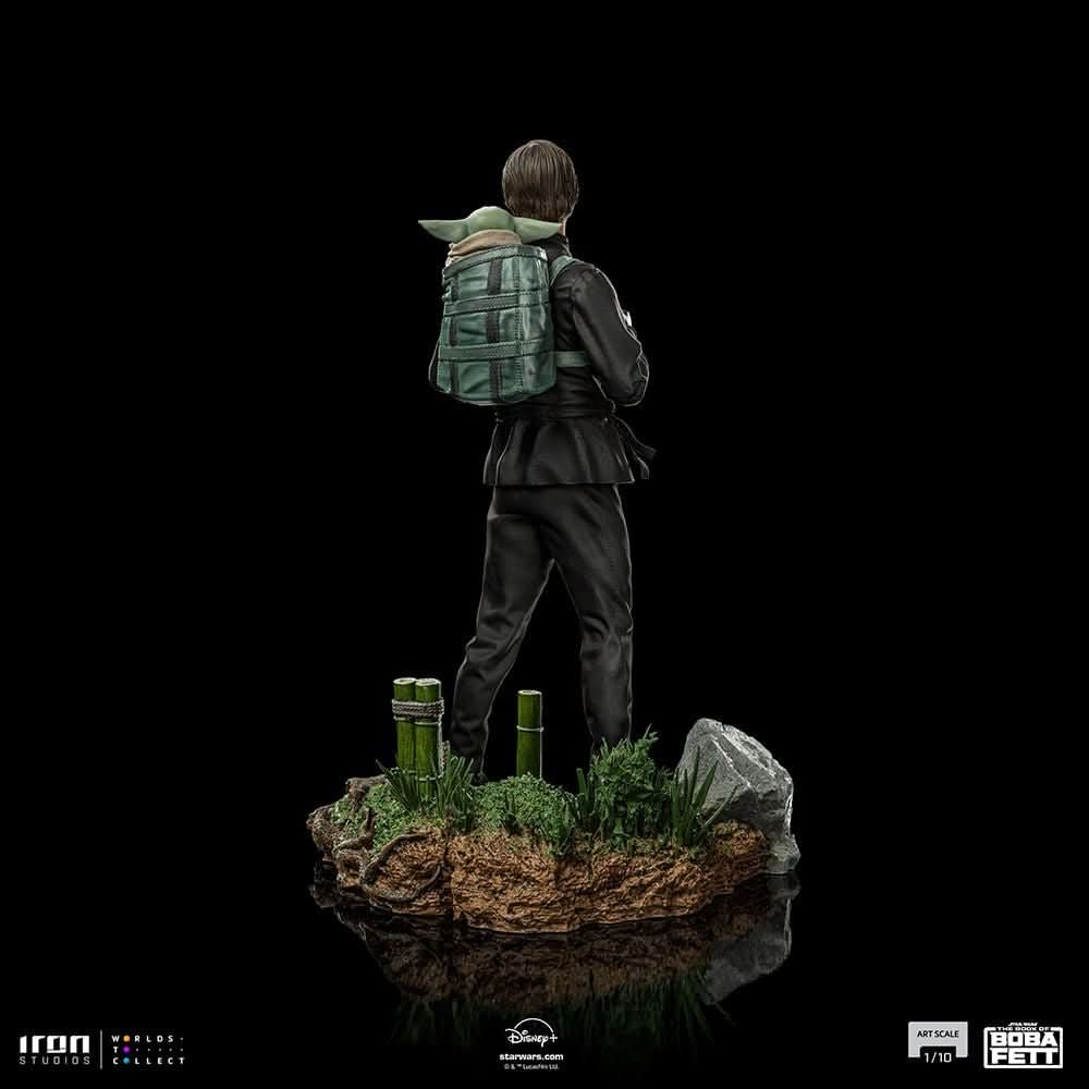 Statue Luke Skywalker and Grogu Training Version - Star Wars: The Book of Boba Fett - Art Scale 1/10 - The Mandalorian