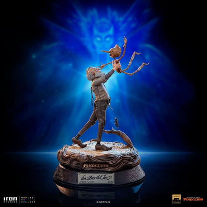 Statue Geppetto & Pinocchio Deluxe (signierte Version) - Pinocchio - Art Scale 1/10