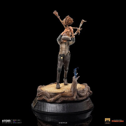 Statue Geppetto & Pinocchio Deluxe (signierte Version) - Pinocchio - Art Scale 1/10