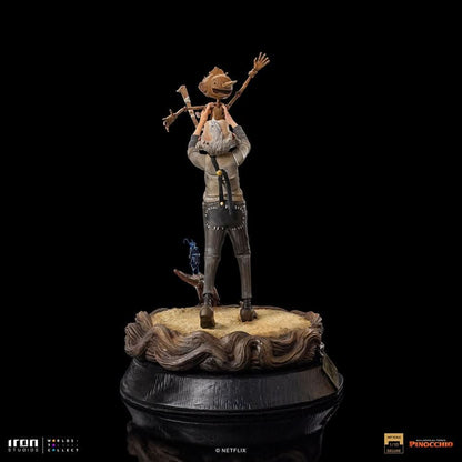 Statue Geppetto & Pinocchio Deluxe (signierte Version) - Pinocchio - Art Scale 1/10