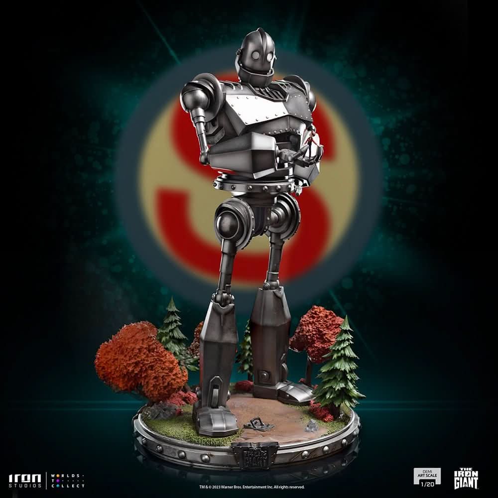 Statue Iron Giant und Hogarth Hughes - Der Gigant aus dem All - Maßstab 1:20 - Alien