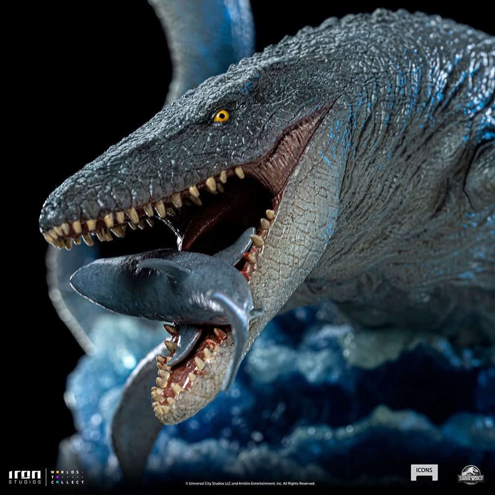 Mosasaurus-Statue - Jurassic World - Icons