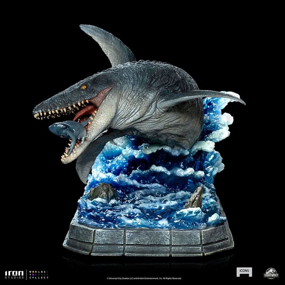 Mosasaurus-Statue - Jurassic World - Icons