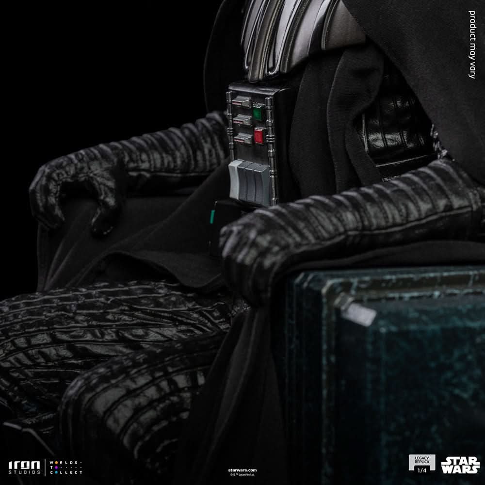 Darth Vader on Throne Statue - Star Wars: Obi-Wan Kenobi Series - Legacy Replica 1/4