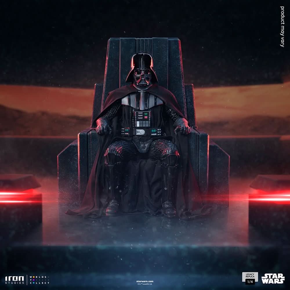 Darth Vader on Throne Statue - Star Wars: Obi-Wan Kenobi Series - Legacy Replica 1/4