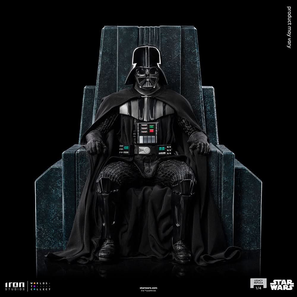 Darth Vader on Throne Statue - Star Wars: Obi-Wan Kenobi Series - Legacy Replica 1/4