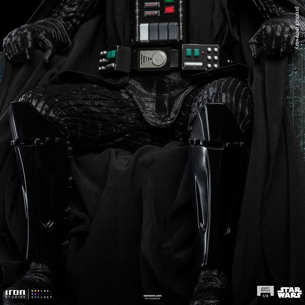 Darth Vader on Throne Statue - Star Wars: Obi-Wan Kenobi Series - Legacy Replica 1/4