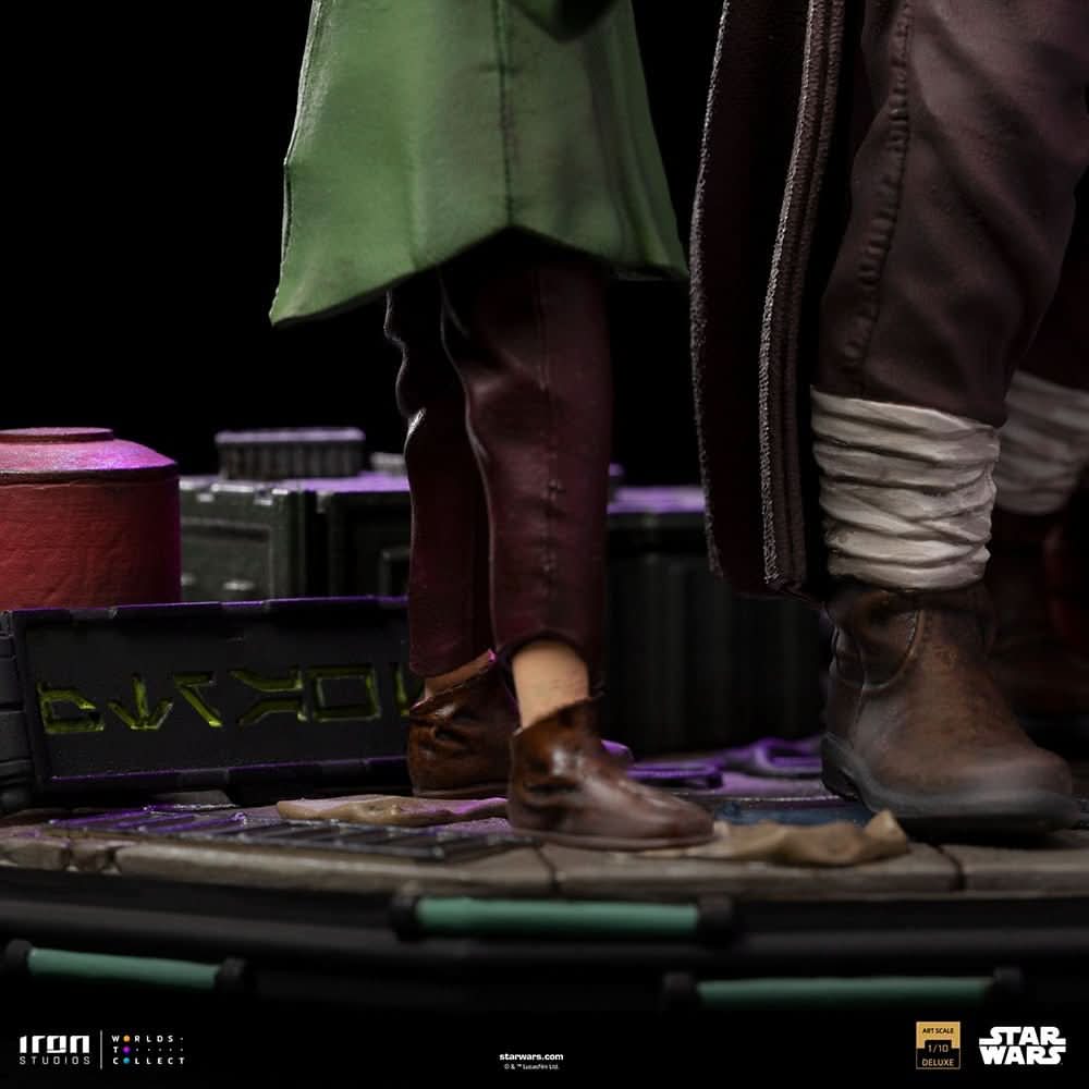 Statue Obi-Wan and Young Leia - Star Wars: Obi-Wan Kenobi Series - Art Scale 1/10
