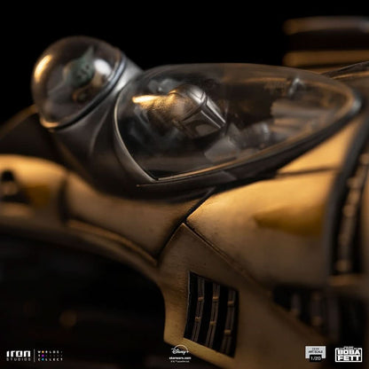 Mando's N-1 Starfighter Statue - Star Wars: The Book of Boba Fett - Demi Art Scale 1/20 - The Mandalorian