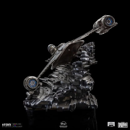 Mando's N-1 Starfighter Statue - Star Wars: The Book of Boba Fett - Demi Art Scale 1/20 - The Mandalorian