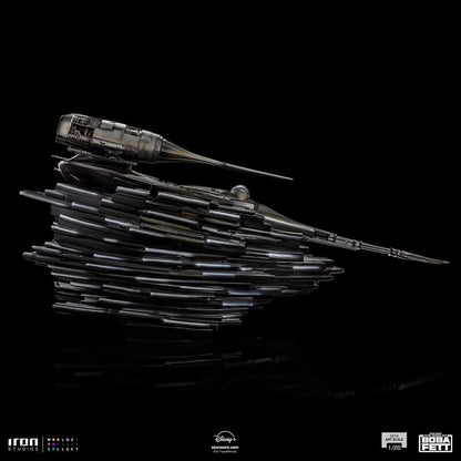 Mando's N-1 Starfighter Statue - Star Wars: The Book of Boba Fett - Demi Art Scale 1/20 - The Mandalorian