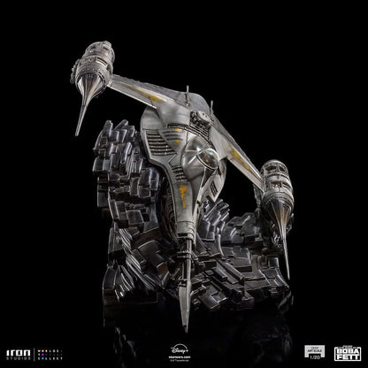 Mando's N-1 Starfighter Statue - Star Wars: The Book of Boba Fett - Demi Art Scale 1/20 - The Mandalorian