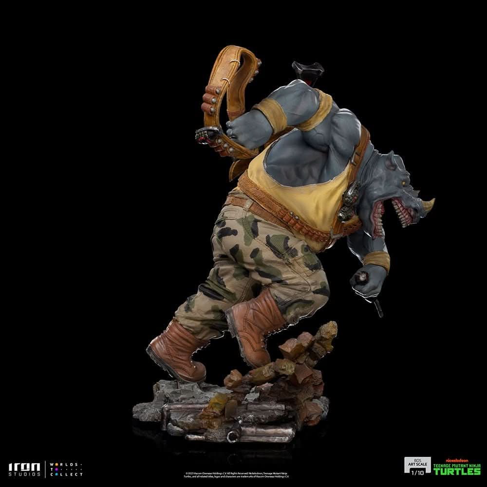 Statue Rocksteady - Teenage Mutant Ninja Turtles - BDS Art Scale 1/10