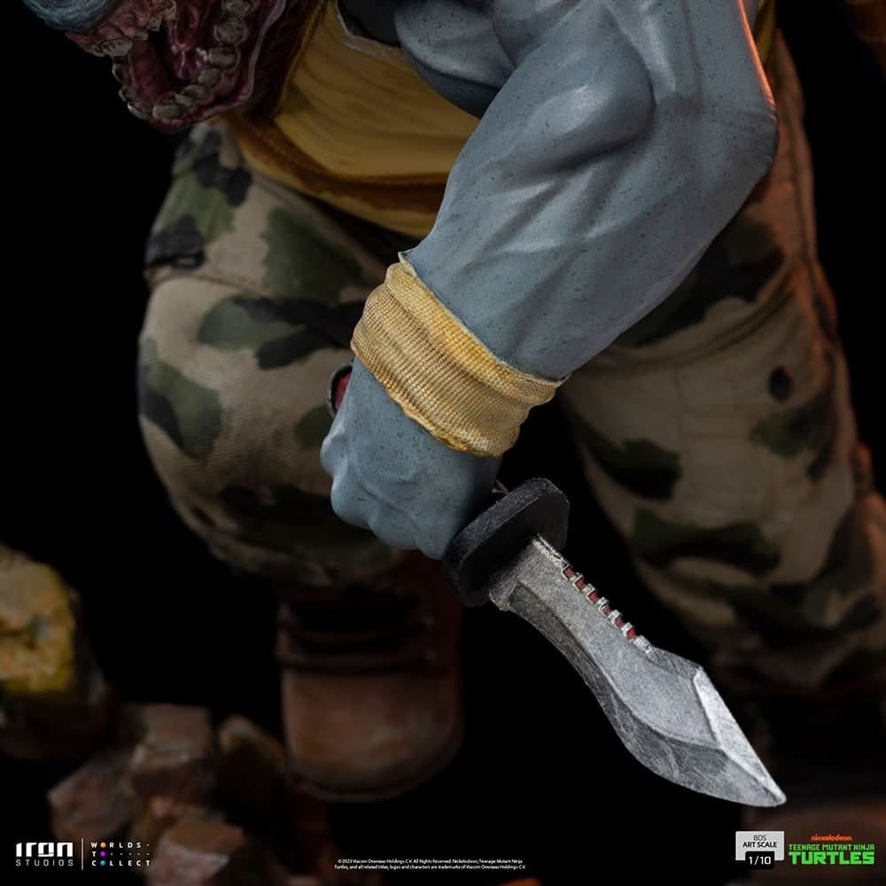 Statue Rocksteady - Teenage Mutant Ninja Turtles - BDS Art Scale 1/10