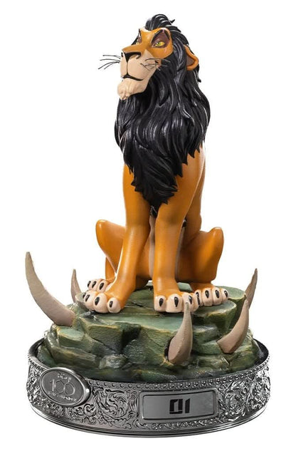 Statue Scar 100 Years Version - Disney 100th - Der König der Löwen - Art Scale 1/10 - Disney Classics
