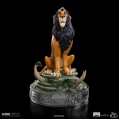 Statue Scar 100 Years Version - Disney 100th - Der König der Löwen - Art Scale 1/10 - Disney Classics